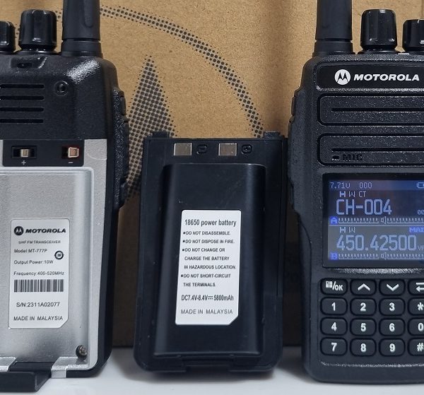 خرید فروش نمایندگی واکی تاکی قیمت باتری بیسیم Motorola 777P موتورولا